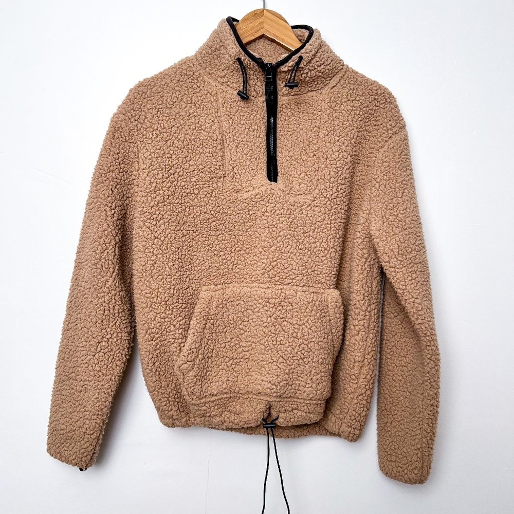 Love Tree 1/4 Zip Fleece Pullover Sherpa Women's Size Medium